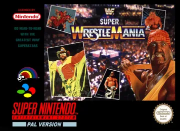 WWF Super WrestleMania (Europe) box cover front